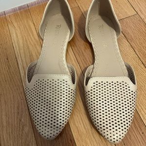 Restricted Brand Beige Slip-On Flats